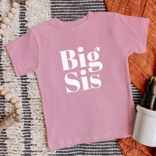 Camiseta Big Sis   Família Irmão Correspondente
