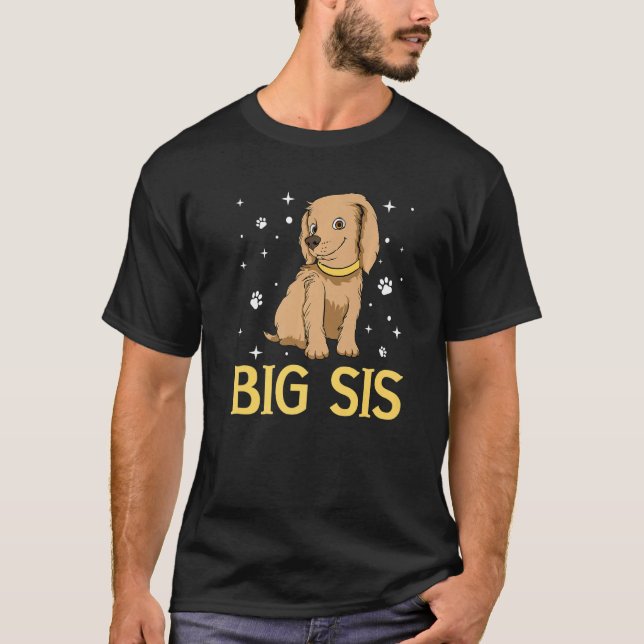 Camiseta Big Sis Para Irmãozinho Irmãozinho Irmãozinho Irmã (Frente)