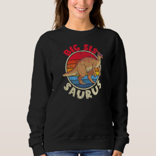 Camiseta Big Sis Surus I Parasaurolophus I Family Matching