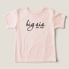 Camiseta Big Sist Est 2025