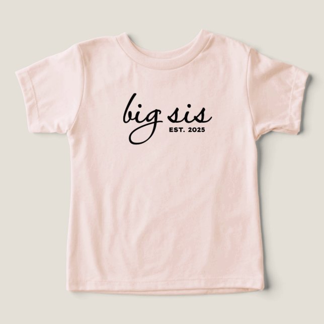 Camiseta Big Sist Est 2025 (Design frontal)