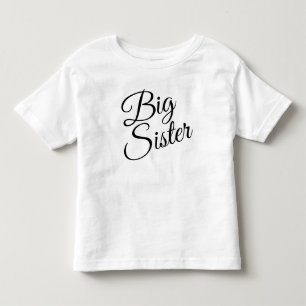 Camiseta Big Sister Baby personalizada