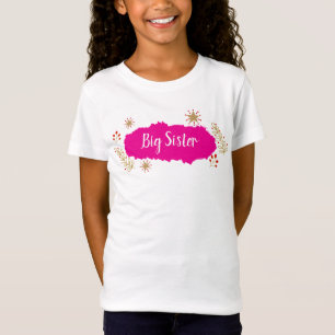 Camiseta Big Sister Christmas