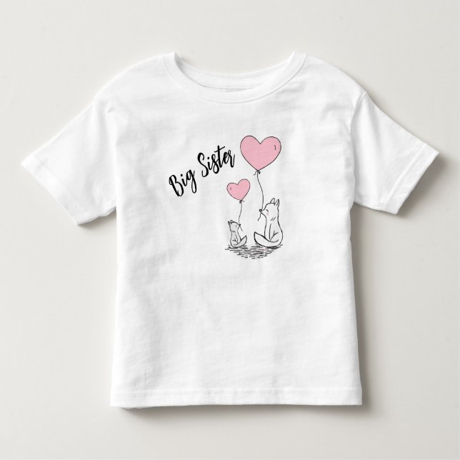 Camiseta Big Sister Gift (Frente)