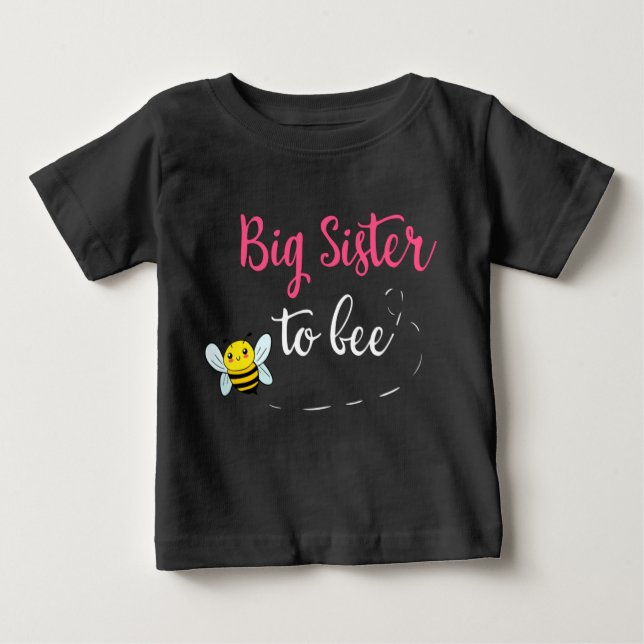 Camiseta Big sister to bee (Frente)