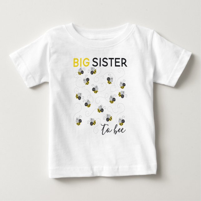 Camiseta Big Sister to Bee (Frente)