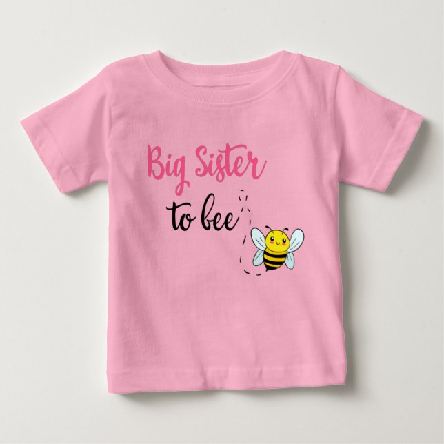 Camiseta Big sister to bee (Frente)