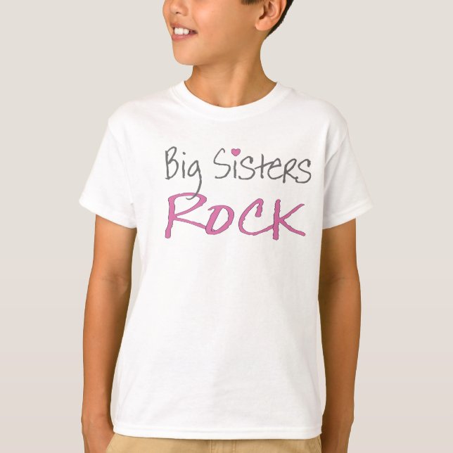 Camiseta Big Sisters Rock (Frente)