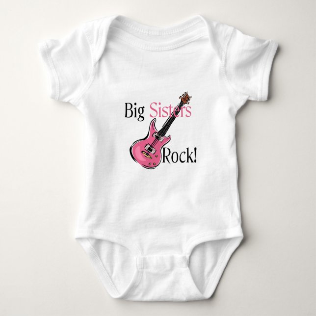 Camiseta Big Sisters Rock (Frente)