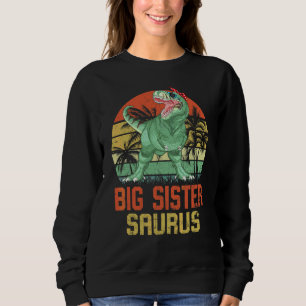 Camiseta Big Sistersaurus Rex Dinossaur Big Sistosaur Sauru