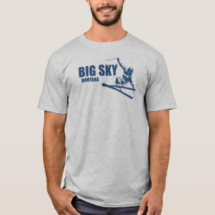 Camiseta Big Sky Resort Montana Skier