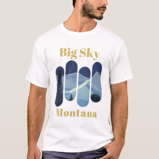 Camiseta Big Sky ski - Montana