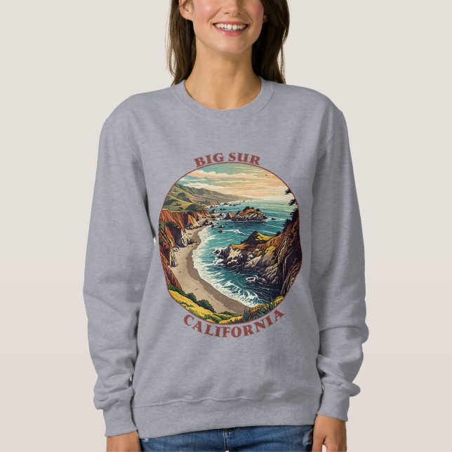 Camiseta Big Sur California EUA (Frente)