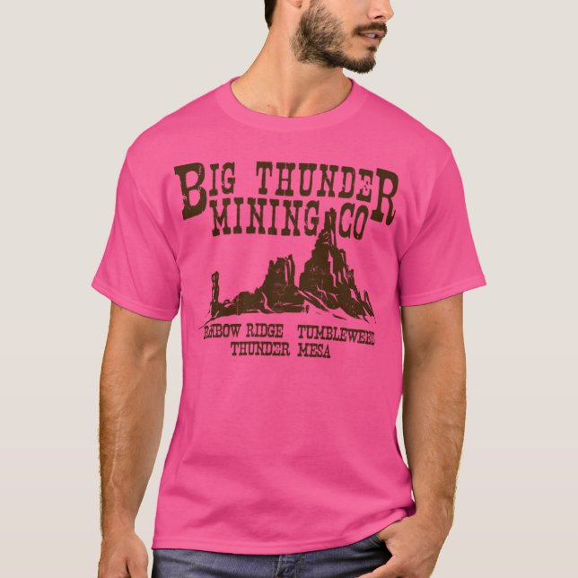 Camiseta Big Thunder Mining Co (Frente)