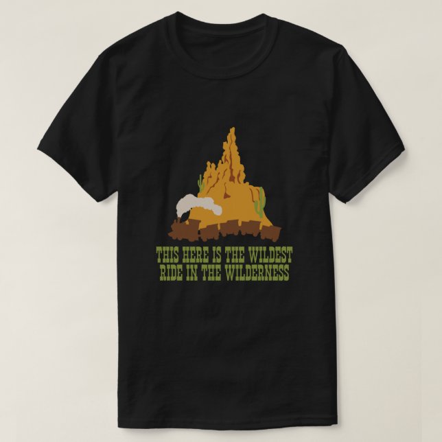 Camiseta Big Thunder Mountain 1 (Frente do Design)