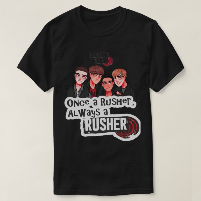 Camiseta Big Time Rush (3) (Frente do Design)