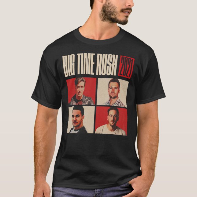 Camiseta Big Time Rush BTR   (Frente)