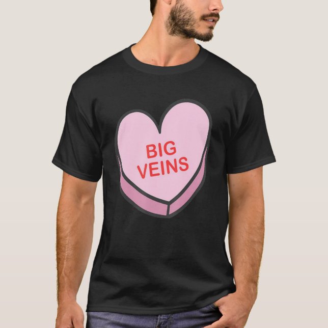 Camiseta Big Veins Happy Valentines Day Nurse Group Matchin (Frente)