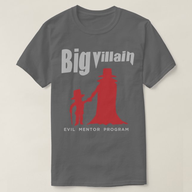 Camiseta Big Villain (Frente do Design)