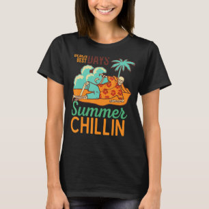 Camiseta Big Wave Surfing Ocean Beach Best Dias Verão Chil
