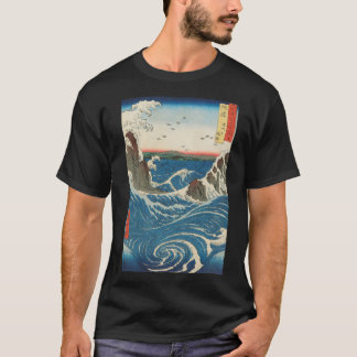 Camiseta Big Waves and Whirlpools Japonês Art3033png3033
