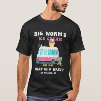 Camiseta Big Worm s Ice Cream What chu Want 2