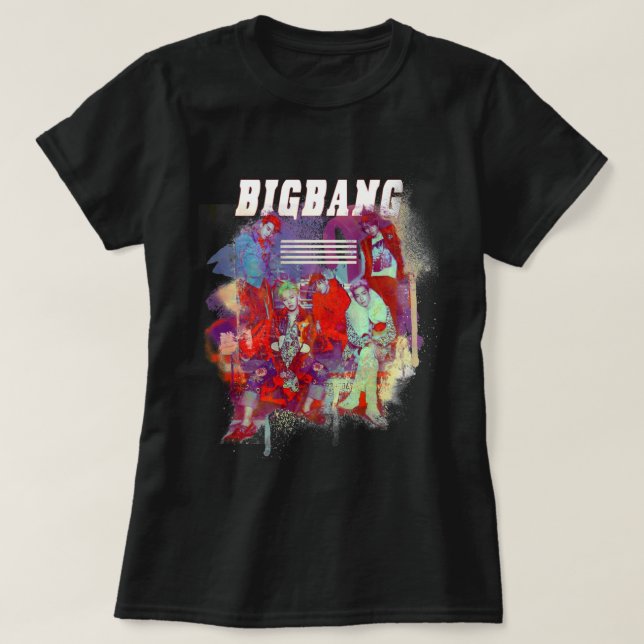 CAMISETA BIGBANG EDIT (Frente do Design)
