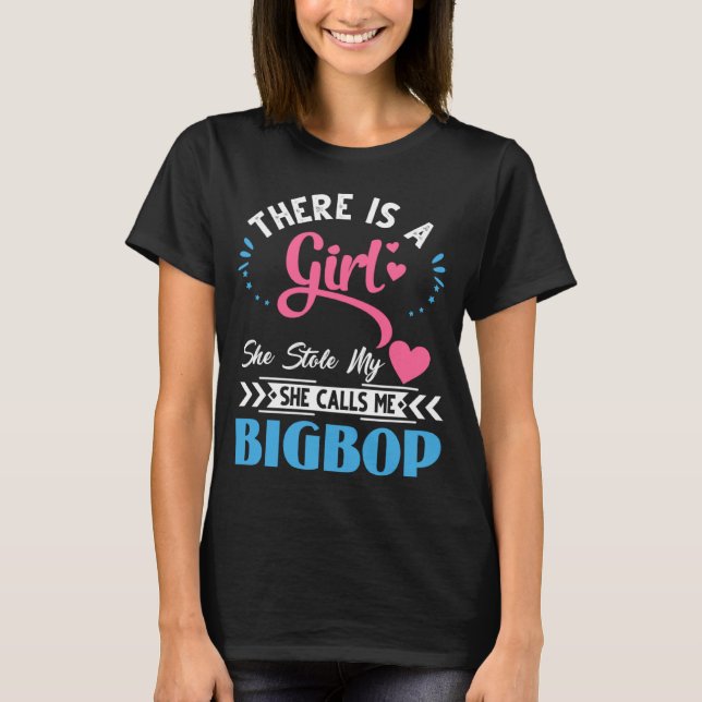 Camiseta Bigbop Father s Day  She Stole My Heart (Frente)