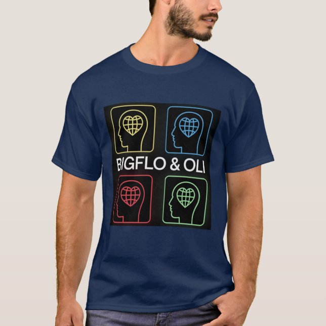 Camiseta BIGFLO OLI retrô (Frente)