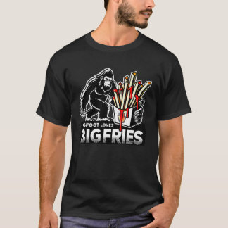 Camiseta Bigfoot ama grandes fadas
