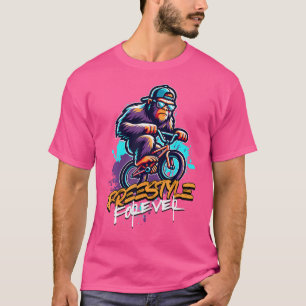 Camiseta Bigfoot Bmx FreeRider Life É Melhor Bmx