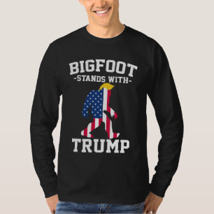 Camiseta Bigfoot Com Eleições Trump 2024