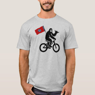 Camiseta Bigfoot Cycling Tennessee Flag