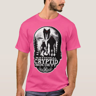 Camiseta Bigfoot Dogman Mothman Ufo National Cryptid Societ
