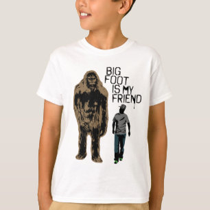 Camiseta Bigfoot é meu amigo