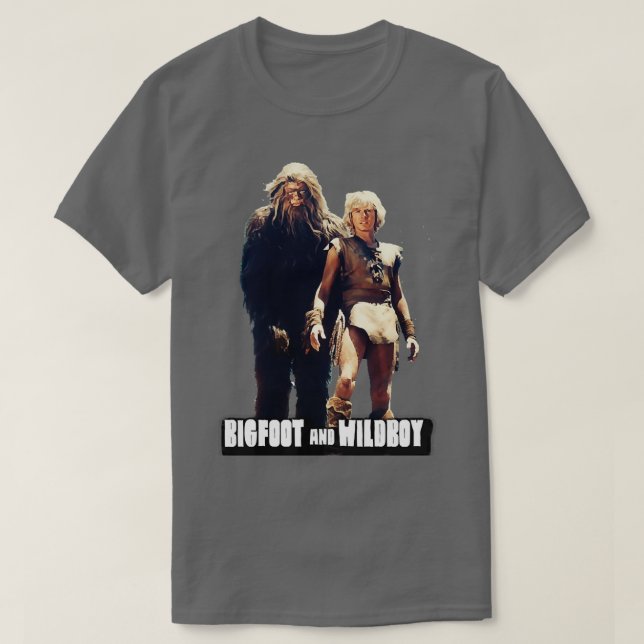 Camiseta BIGFOOT E WILDBOY Giftbigfoot perfeito (Frente do Design)