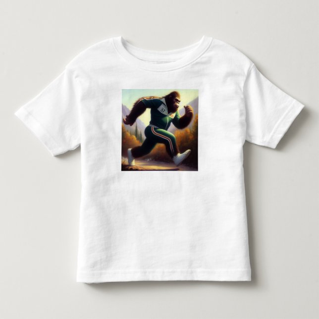 Camiseta Bigfoot em Execução (Frente)
