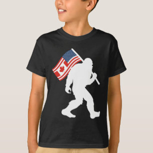 Camiseta Bigfoot engraçado Canadá O 51 Estado Trump Canadá 