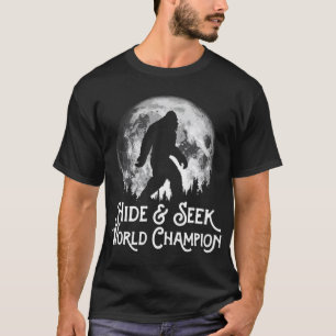 Camiseta Bigfoot esconde-se e procura campeão mundial de l