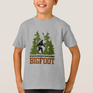 Camiseta Bigfoot Hide e Seek Champion Pacific Northwest T