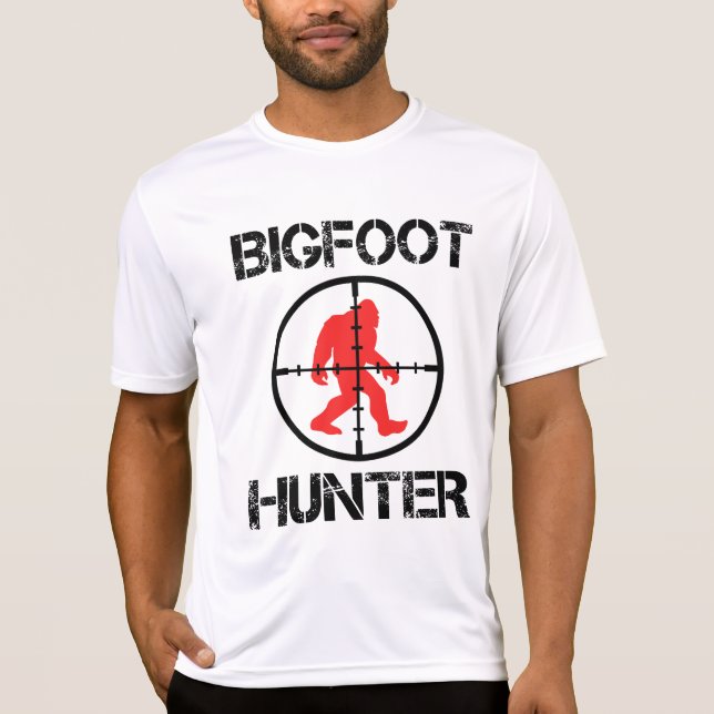 Camiseta Bigfoot Hunter Funny Bigfoot Lover (Frente)