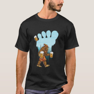 Camiseta Bigfoot Lederhosen Beer Lover Alemanha Flag