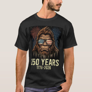 Camiseta Bigfoot merica fogo de artifício 4 de julho 250
