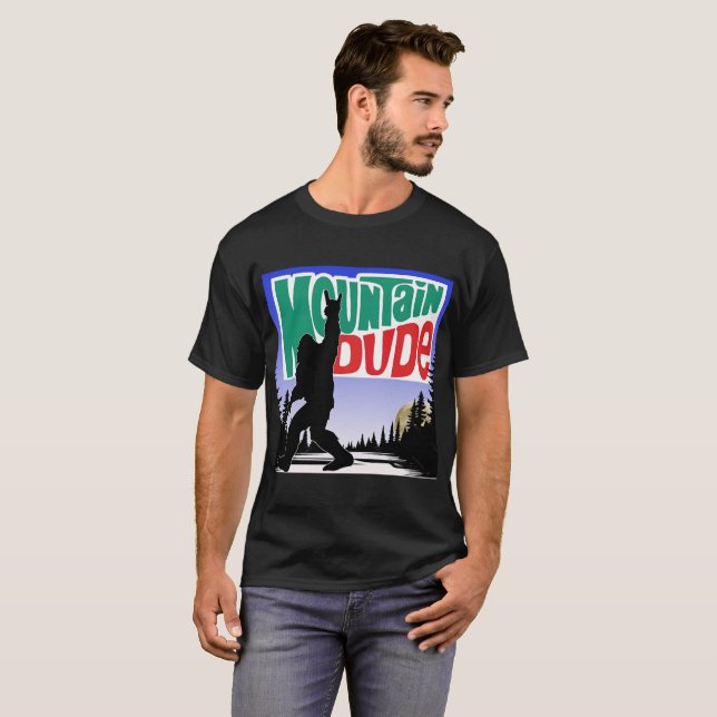 Camiseta BigFoot Mountain Dude (Frente Completa)