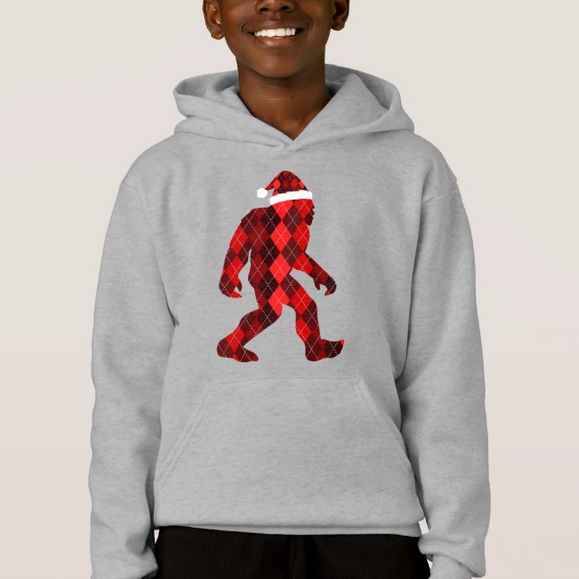 Camiseta Bigfoot Natal - Natal Engraçado     (Frente)
