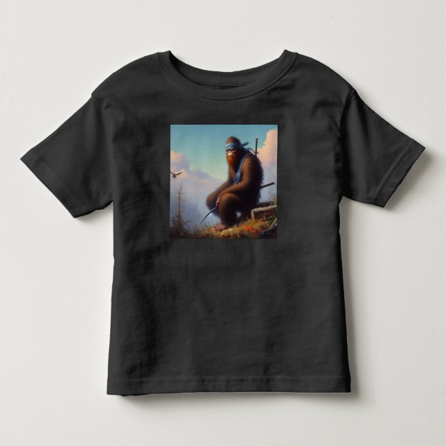 Camiseta Bigfoot Ninja (Frente)