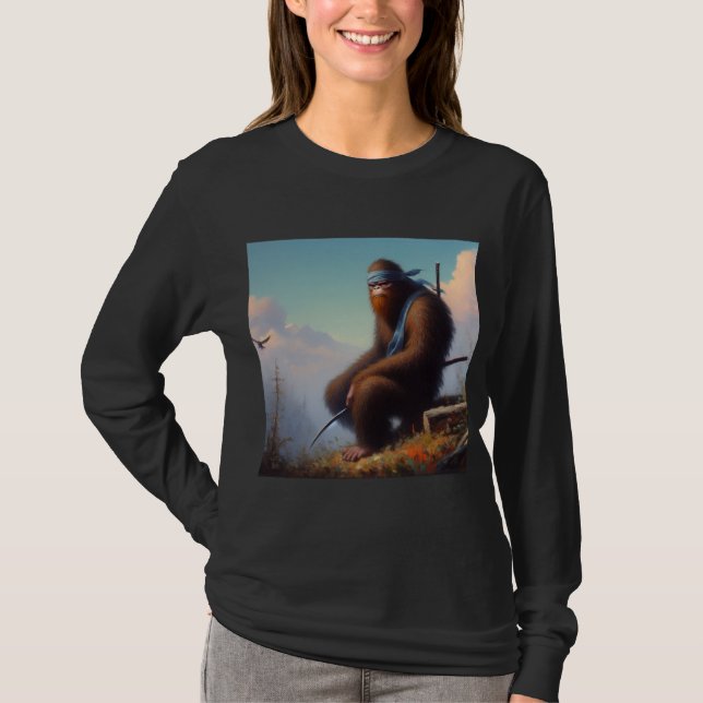 Camiseta Bigfoot Ninja (Frente)