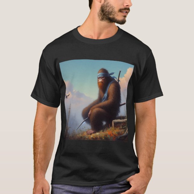 Camiseta Bigfoot Ninja (Frente)