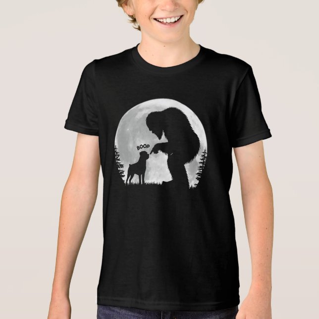 Camiseta Bigfoot Rottweiler Boop (Frente)