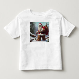 Camiseta Bigfoot Santa Claus